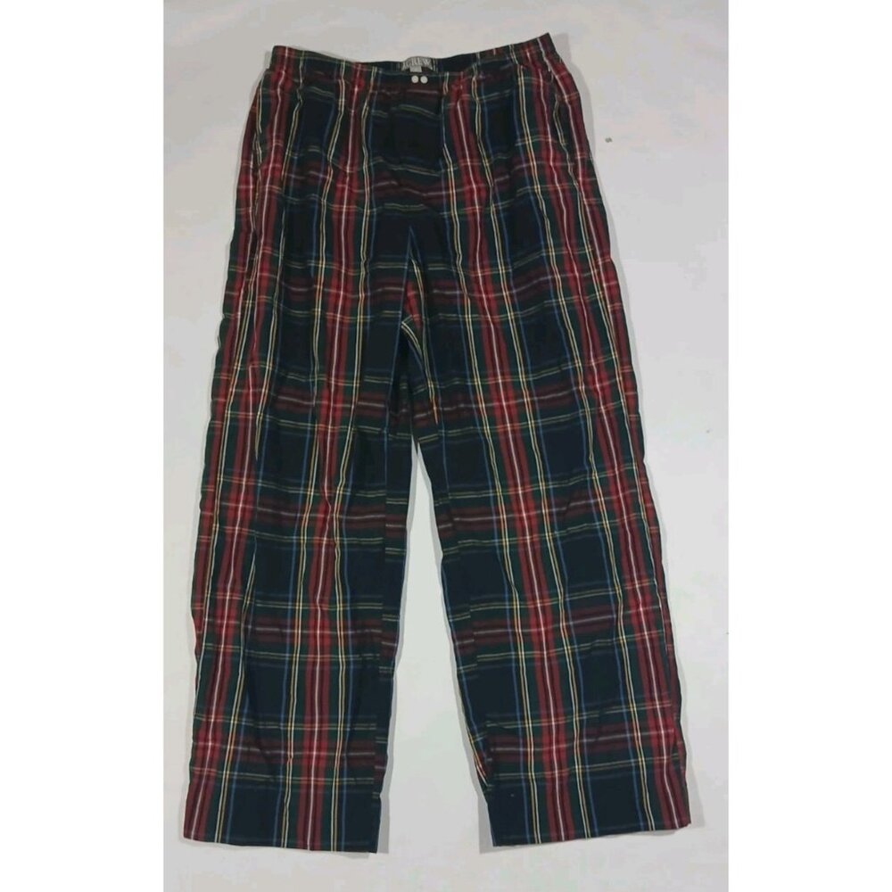 J. Crew Factory Plaid Pajama Pants - Red and Green